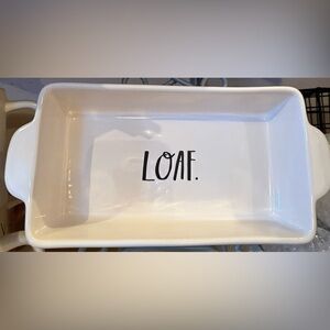 Rae Dunn Stem Print Loaf Pan